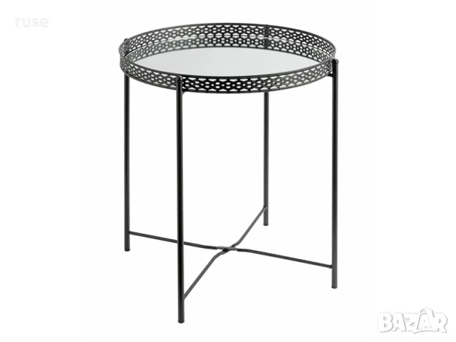 НОВИ! Метална помощна маса поднос сгъваема Два цвята , снимка 3 - Маси - 48968323