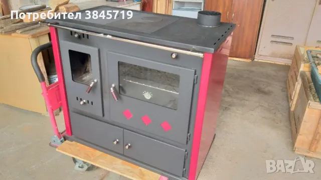 ГОТВОРСКА ПЕЧКА ЧУГУНЕН ПЛОТ PROMETEY ПРАКТИК ЛУКС ЕКО