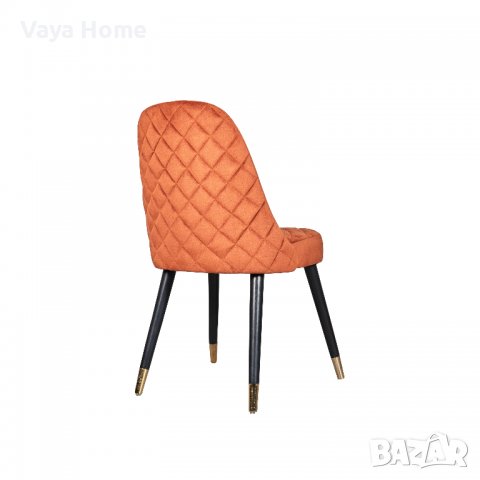 Трапезен стол, Carota, Оранжев, снимка 3 - Столове - 39336763