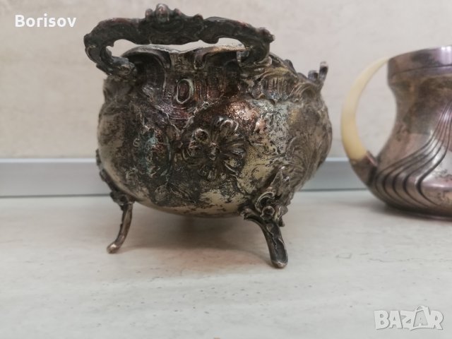 Сребърен античен лот 1800г, снимка 18 - Антикварни и старинни предмети - 29252201