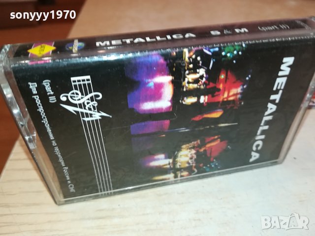 METALLICA-ORIGINAL TAPE 2510231413, снимка 2 - Аудио касети - 42716129