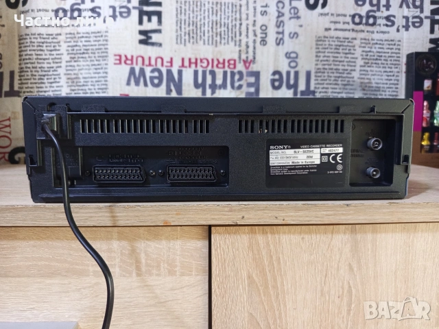 Видео Рекордер"SONY"SLV-SE25VC, снимка 6 - Плейъри, домашно кино, прожектори - 54214477