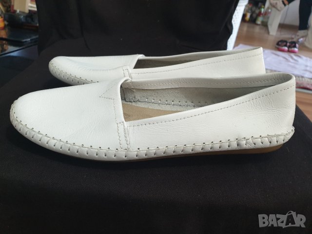 кожени балерини Himalaya White