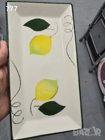 чинии плата лимони