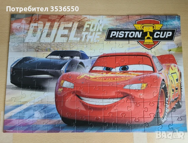 Колите Cars 3 пъзел, снимка 2 - Игри и пъзели - 51395937
