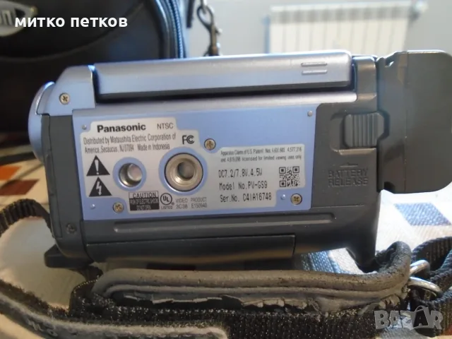 камера mini DV Panasonic pv-gs9, снимка 7 - Камери - 56367584