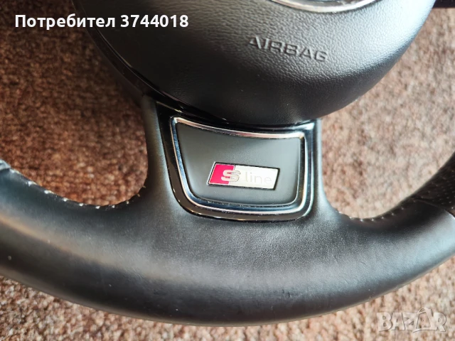 Audu A4,A5,A6 C7 S-Line волан с airbag, снимка 2 - Части - 45075719