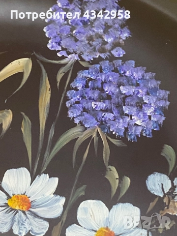 Winterling.1945-1950 г. Чиния с рисунок за стена., снимка 3 - Антикварни и старинни предмети - 52871622