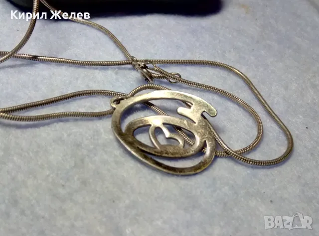 ФЕШЪН АРТ АЖУРЕН СРЕБЪРЕН МЕДАЛЬОН СРЕБРО 925 с ФИНА СРЕБЪРНА ВЕРИЖКА ODEMA 925 49886, снимка 10 - Колиета, медальони, синджири - 50337157