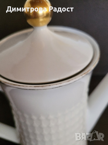 Порцеланови чайници с капаче! Състояние използвано като ново без забележки! , снимка 12 - Сервизи - 44693784