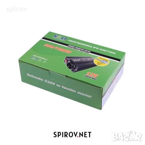 Инвертор на напрежение DC-AC 12V-230V 500W, снимка 6 - Аксесоари и консумативи - 56189529