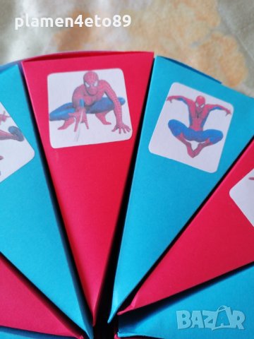 Картонена Торта спайдър мен , снимка 4 - Фигурки - 35477524