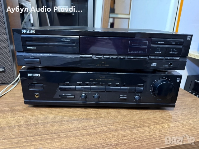 Philips FA-660 Усилвател и Philips CD-604 CD Player , снимка 4 - Ресийвъри, усилватели, смесителни пултове - 52431357