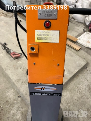 Машина за шлайфане на бетон и мозайка Husqvarna PG280, снимка 2 - Други машини и части - 53249143