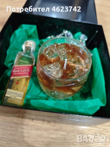 Комплект свещ чаша