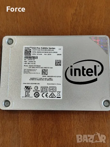 Памет Intel SSD Pro 5400s Series 256GB