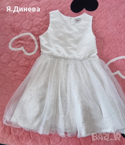 Официални рокли за момиченце 6-7г, снимка 5 - Детски рокли и поли - 54354710