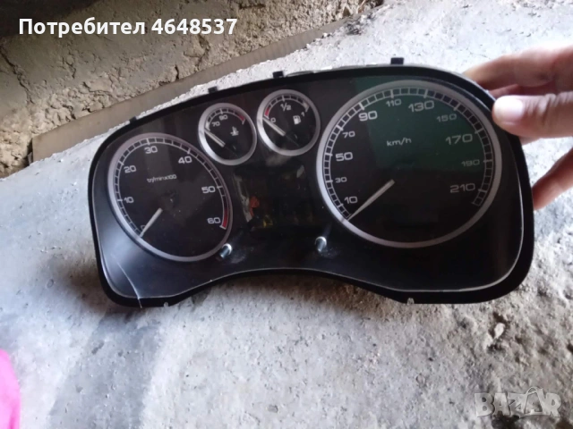 Табло километраж за Пежо 307 SW 2.0 дизел 90к.с 2003г , снимка 3 - Части - 54249720
