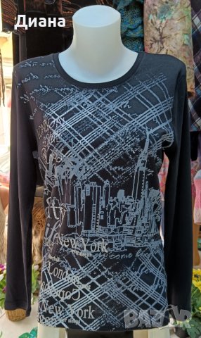 Дамски блузи - памук,вискоза, снимка 13 - Блузи с дълъг ръкав и пуловери - 42667569