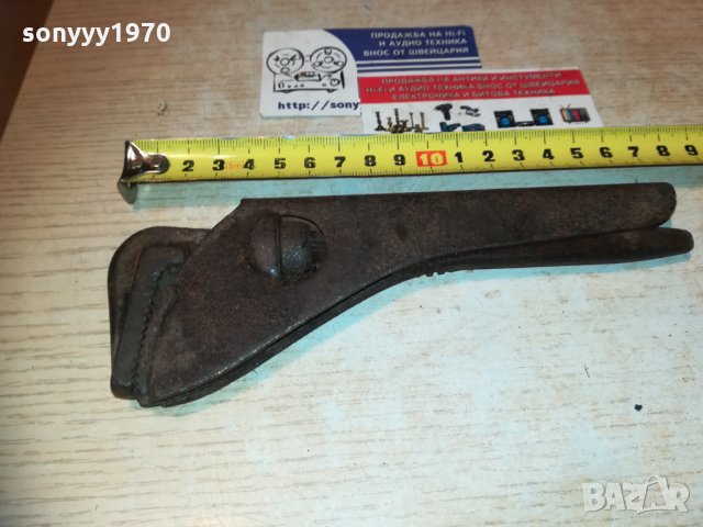 стар раздвижен ключ-внос франция 2810202055, снимка 2 - Ключове - 30591422