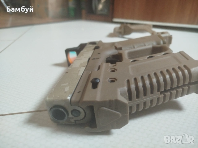 Airsoft Glock 18 (Raven) CARBINE SET + 3 пълнителя – Full Auto, снимка 9 - Въздушно оръжие - 53991577