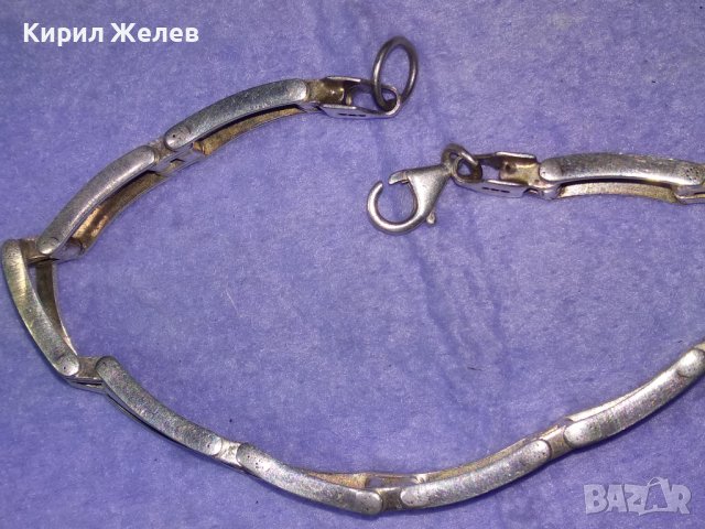 ВЕЛИКОЛЕПНА СТИЛНА ВИНТИДЖ АРТ СРЕБЪРНА ГРИВНА СРЕБРО 925 АЖУРНА РЪЧНА БИЖУТЕРСКА ИЗРАБОТКА 36944, снимка 16 - Гривни - 42655736