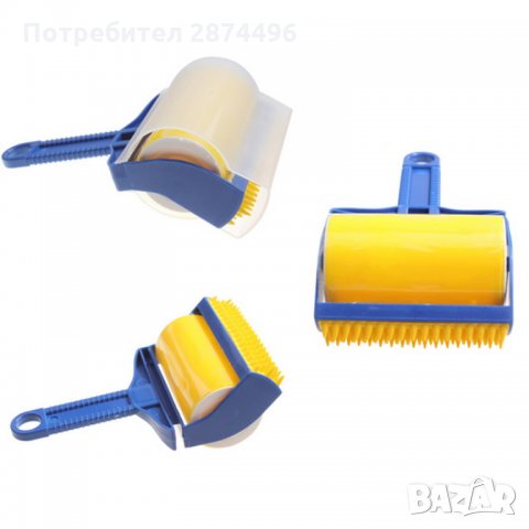 0512 ролка за обиране на косми Sticky Buddy, снимка 13 - Други стоки за животни - 30928927