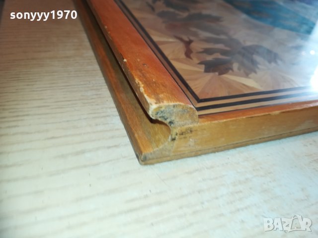 красиво пано 53х32см-дърво/стъкло 2201210858, снимка 7 - Колекции - 31512330