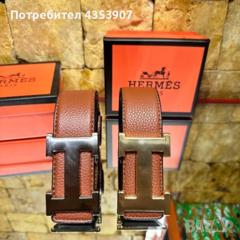 Hermès колан естетсвена кожа, снимка 8 - Колани - 53377869