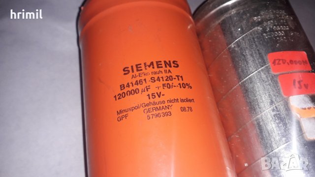 Уникални електролитни кондензатори, снимка 4 - Друга електроника - 31792329