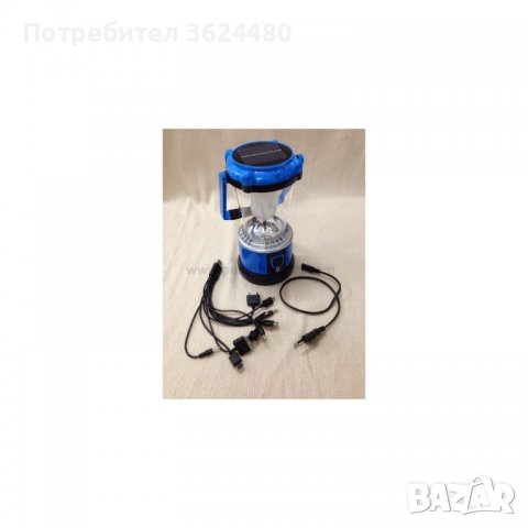 Соларен къмпинг фенер, снимка 7 - Соларни лампи - 40038435