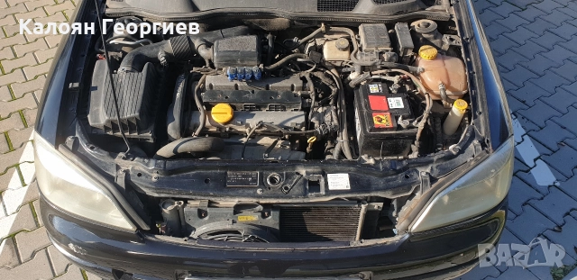 Опел Астра, ГАЗ, климатик, 2002г., снимка 9 - Автомобили и джипове - 52720499