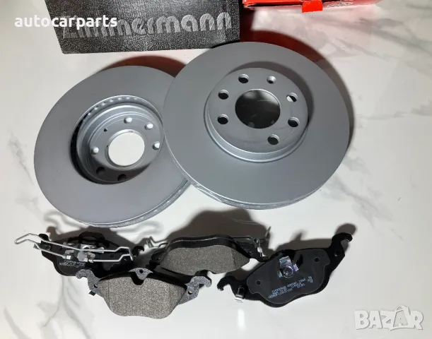 Спирачен комплект (дискове + накладки) Zimmermann COAT Z за ОПЕЛ Астра / OPEL Astra G , снимка 2 - Части - 48301146
