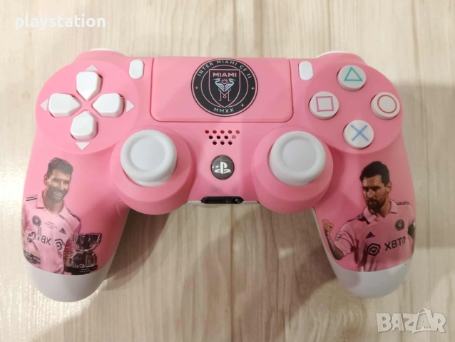 Нови лимитирани контролери Sony PS4 Dualshock 4 messi, снимка 4 - PlayStation конзоли - 52330774