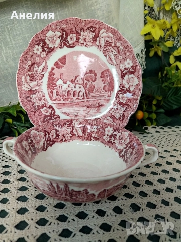 Англия в червено , снимка 4 - Чинии - 52746178