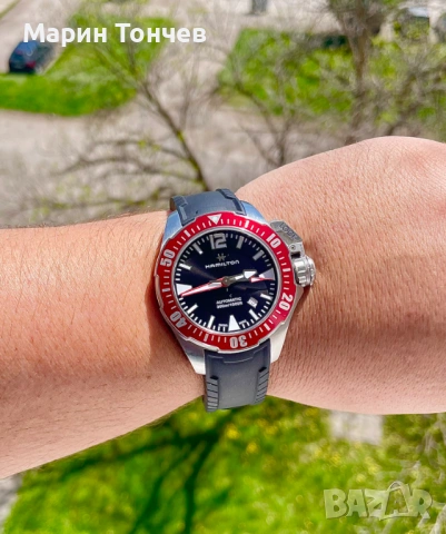 Hamilton Khaki Navy Frogman Automatic H77725335, снимка 12 - Мъжки - 54243710