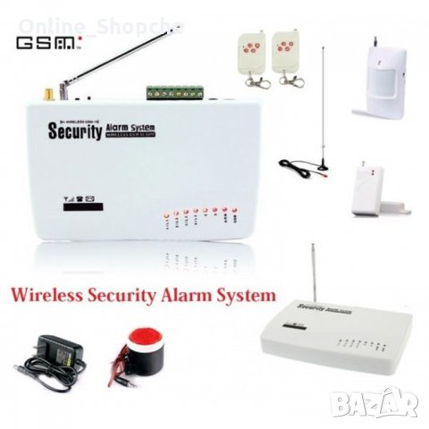GSM / SIM Безжична алармена система, аларма + БЪЛГАРСКО упътване, снимка 3 - Други - 30583007