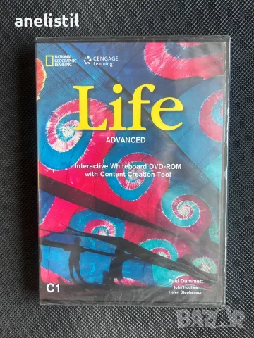 Комплект 5 DVD Life National Geographic Learning – английски A1–C1, снимка 3 - Чуждоезиково обучение, речници - 55864232