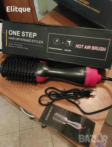 Четка сешоар с горещ въздух 2 в 1 ПРОМОЦИЯ, снимка 3 - Сешоари - 53100280