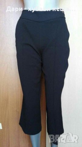 Черен 7/8 панталон, с еластичност🍀❤S,M❤🍀арт.4260, снимка 1