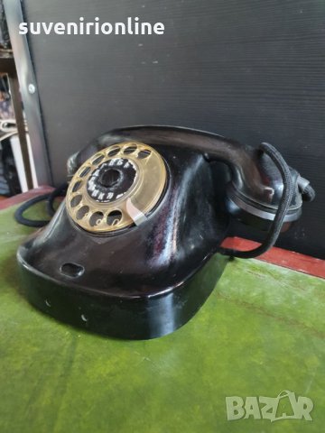 Стар колекционерски телефон , снимка 3 - Антикварни и старинни предмети - 35621982
