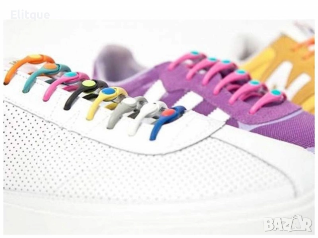 Имитиращи силиконови връзки за обувки, снимка 5 - Други стоки за дома - 52888868