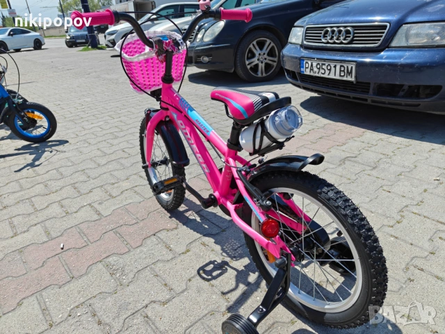 BG Детски велосипед 16" MASTER розов, снимка 8 - Велосипеди - 54334266