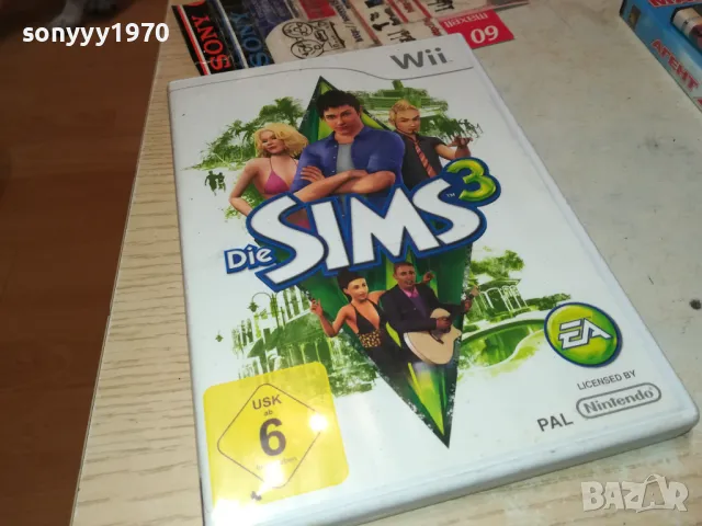 NINTENDO WII SIMS 3 GAME-ВНОС GERMANY 1703251541