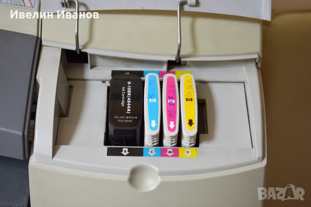 Плотер / широкоформатен принтер HP Designjet 110plus nr, А1+, снимка 6 - Принтери, копири, скенери - 53088844