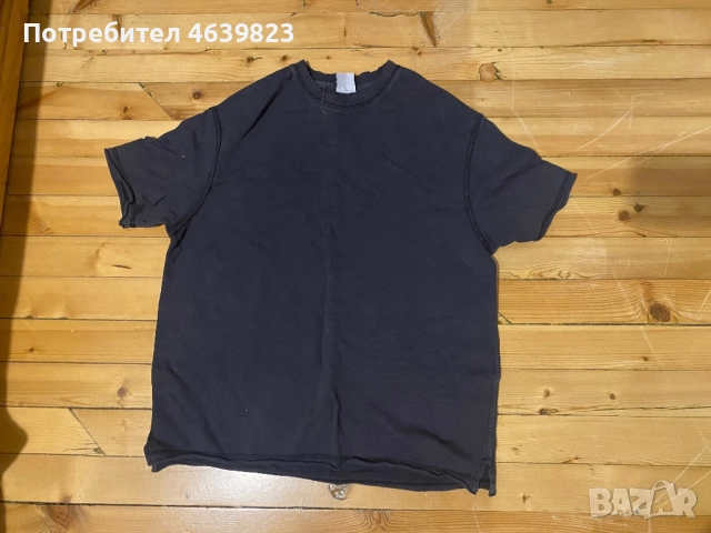 Черна oversized тениска 