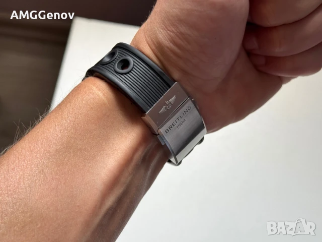 Като Нов Breitling Avenger II Seawolf A17331 Automatic, снимка 10 - Мъжки - 50755242