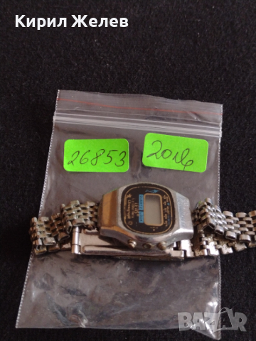 Ретро модел електронен часовник LEVI'S QUARTZ CHRONOGRAPH за колекционери - 26853, снимка 6 - Антикварни и старинни предмети - 36555023