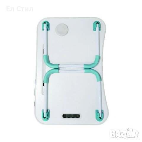 Детска масичка с място за чаша и. С 4 USB порта , вентилатор и LED лампа , снимка 2 - Други - 53310478