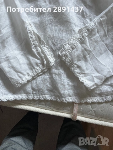 Ленена риза с ръчна бродерия , снимка 4 - Антикварни и старинни предмети - 54092156